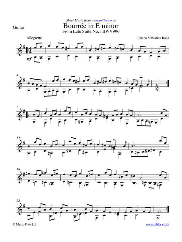 Guitar Arranged Pieces 1