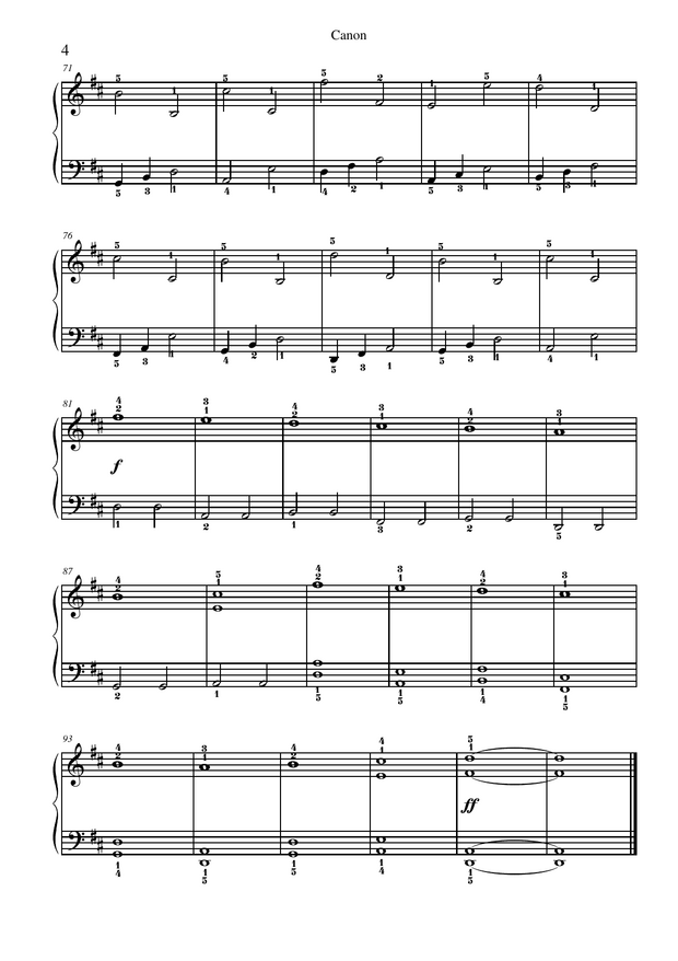 Piano Easy pieces 2 1