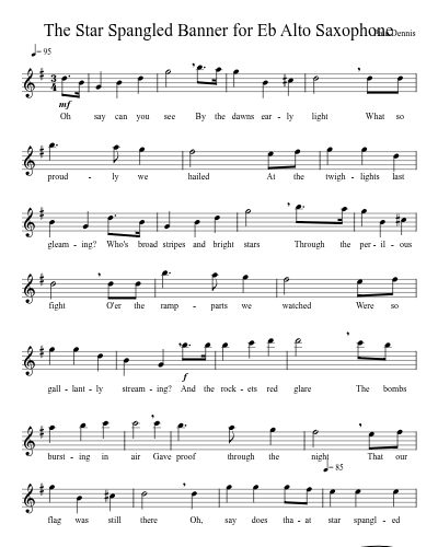 Star Spangled Banner preview