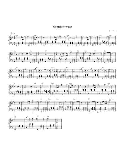 Godfather Waltz preview